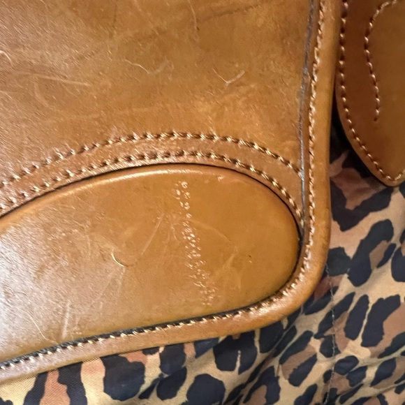 Ralph Lauren Cheetah Print Shoulder Bag - Picture 5 of 9